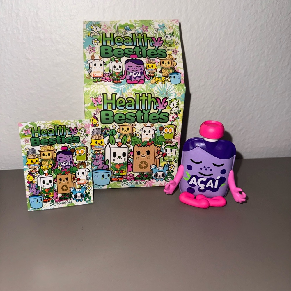 Tokidoki Healthy Besties Acai Kawaii Vinyl Figure New w/ Box